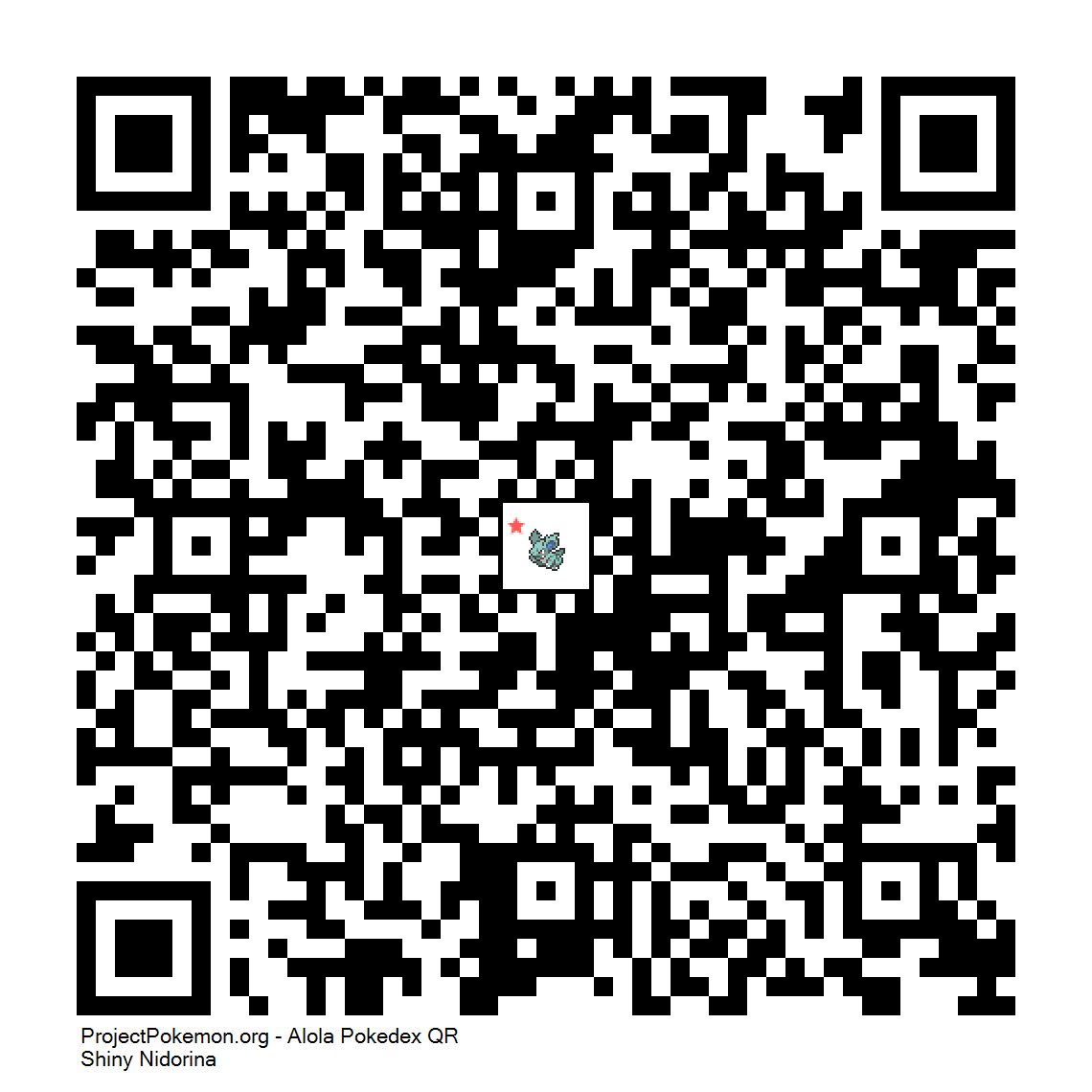 Cdigo QR de Nidorina variocolor